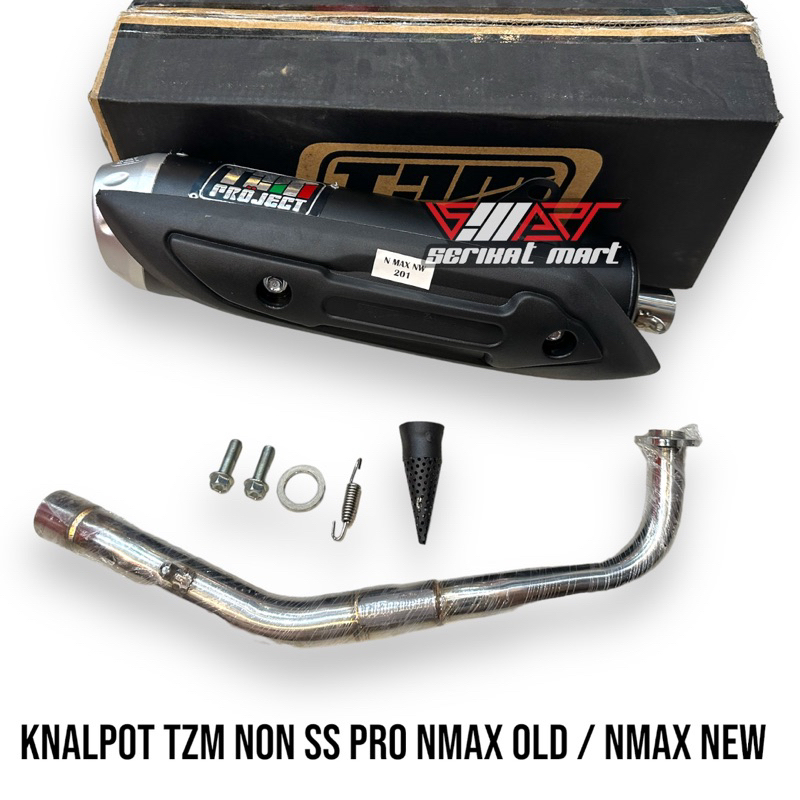 Jual KNALPOT TZM RACING NON SS PRO YAMAHA NMAX OLD , NEW NMAX , AEROX ...