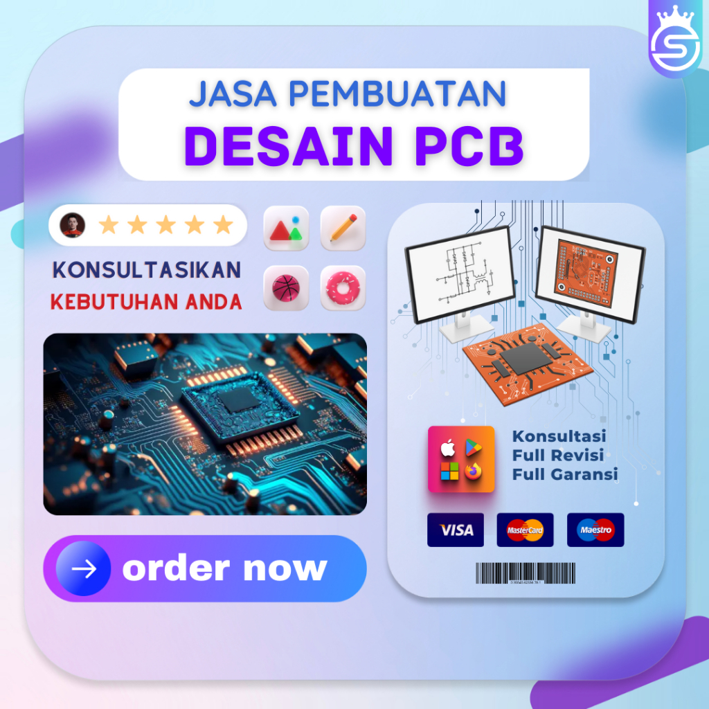 Jual Pembuatan Desain Layout PCB | Skematik | Wiring Diagram | Full