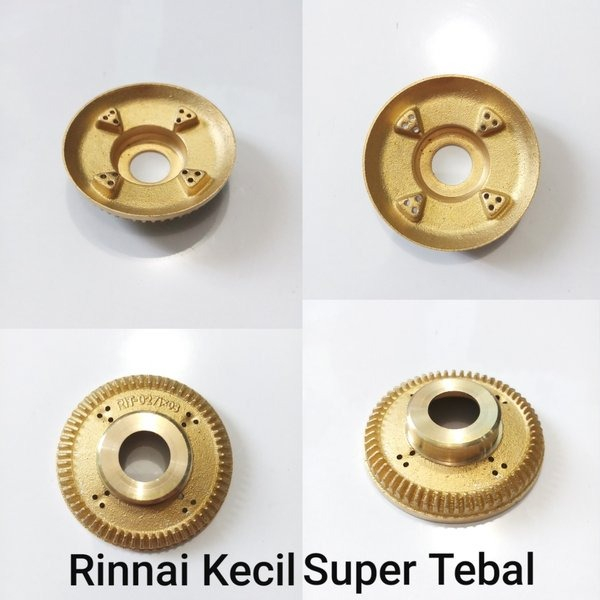 Jual Burner Kompor Rinnai Kecil Super Tebal / Burner Kuningan Kompor ...