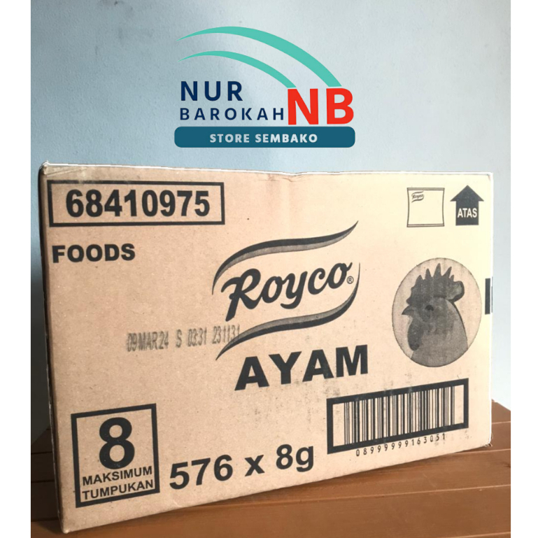 Jual ROYCO AYAM (1 Dus Isi 576x8gr) | Shopee Indonesia