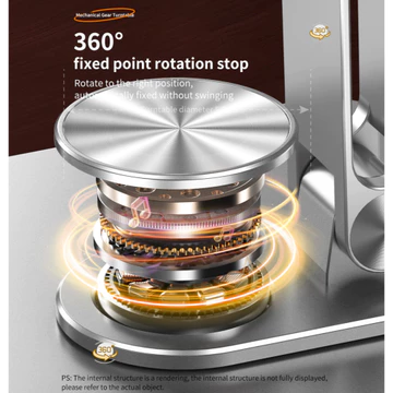 JOPREE P30 Desktop Metal Stand 360 Rotate Laptop Notebook Macbook Aluminium Adjustable Size 17