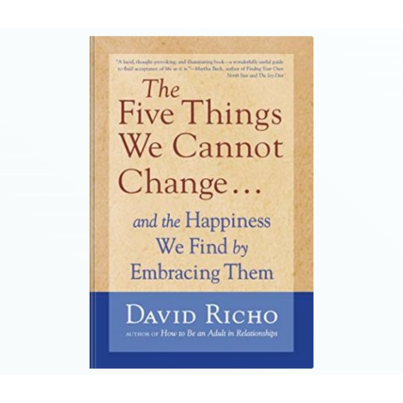Jual buku the five things we cannot change shopee indonesia