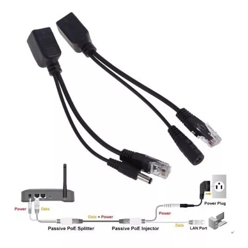 Jual Converter Passive PoE Power Over Plug Sambungan Kabel Injector ...