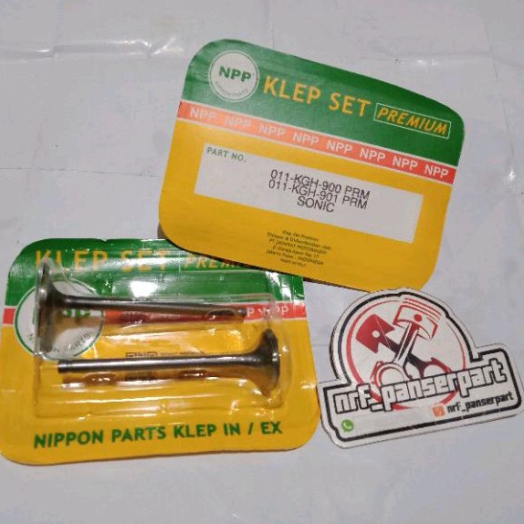 Jual Klep In Ex Sonic Mm Payung Klep In Ex Honda Sonic Cs Cs In Mm Ex Mm Npp