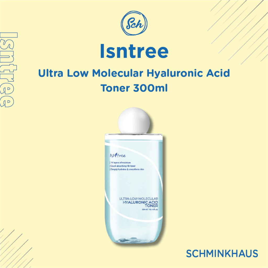 Jual ISNTREE Ultra Low Molecular Hyaluronic Acid Toner 300ml Shopee