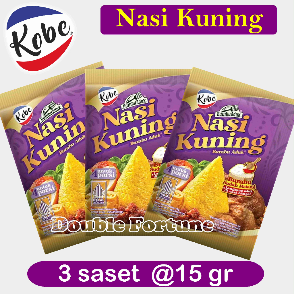 Jual Kobe Nasi Kuning Sachet X Gr Bumbu Aduk Bumbu Masak Instan