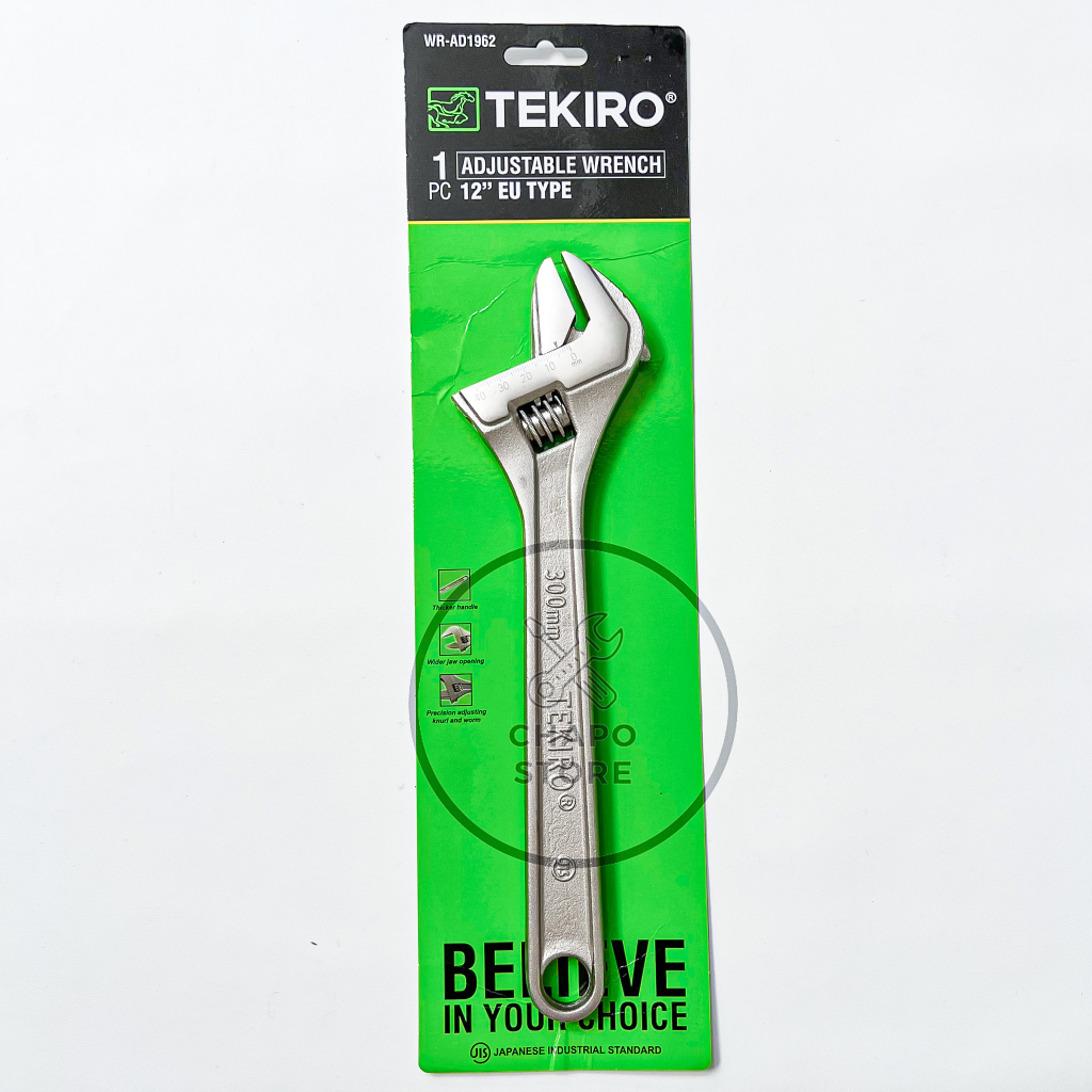 Jual Tekiro Kunci Inggris Inch Adjustable Wrench Kunci Bago