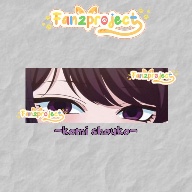 Jual STICKER SLAP ANIME KOMI SHOUKO | Shopee Indonesia