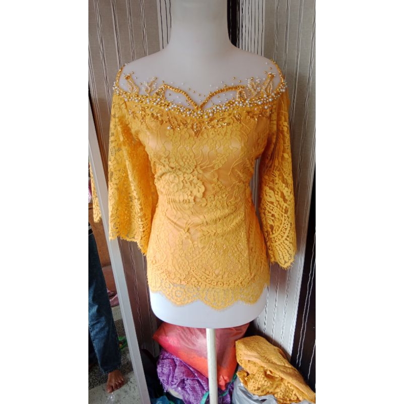 Jual Kebaya Pesta Kebaya Moderen Kebaya Berpayet Kebaya Wisuda Shopee Indonesia 