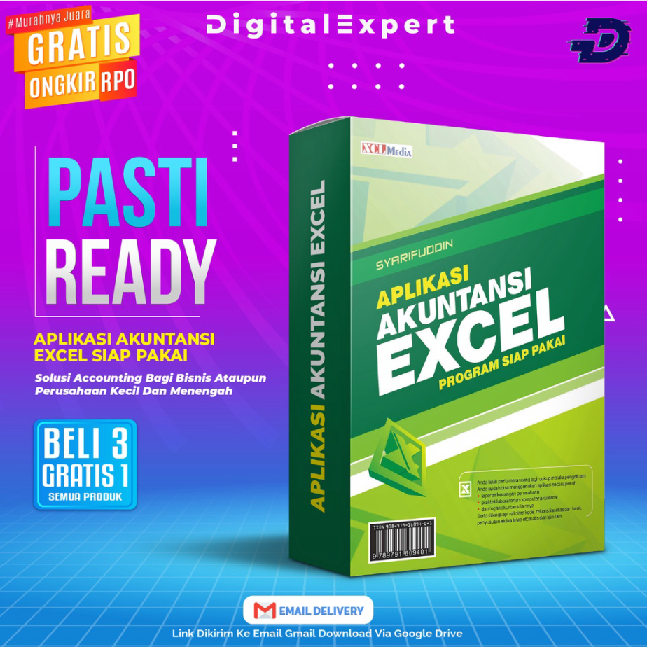Jual APLIKASI AKUNTANSI EXCEL Program Siap Pakai Shopee Indonesia