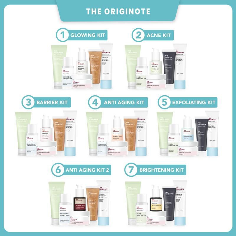 Jual Special Bundle 6in1The Originote KIT:ACNE KIT,GLOWING KIT,BARRIER