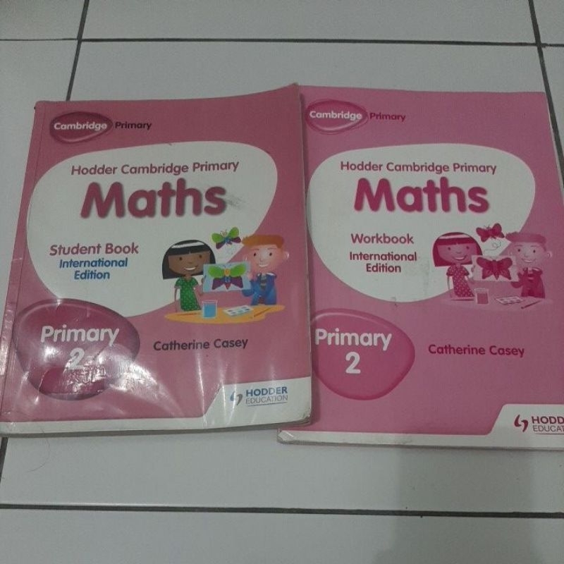 Jual HODDER CAMBRIDGE PRIMARY MATHS STUDENT BOOK 2 + WORKBOOK 2 ...