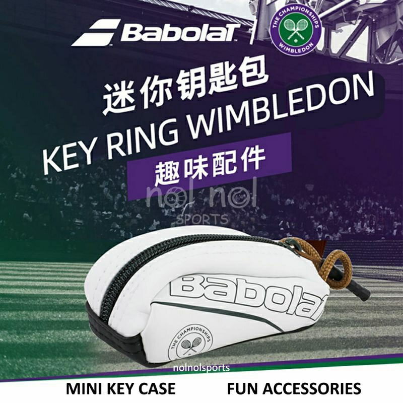 Jual NNS BABOLAT WIMBLEDON mini bag pencil case key case