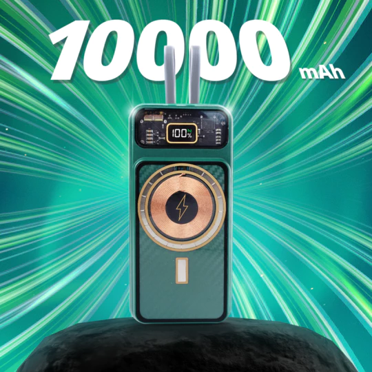 UNEED GlazeBox WM10 Powerbank Wireless 10.000mAh with Cable QC - UPB557