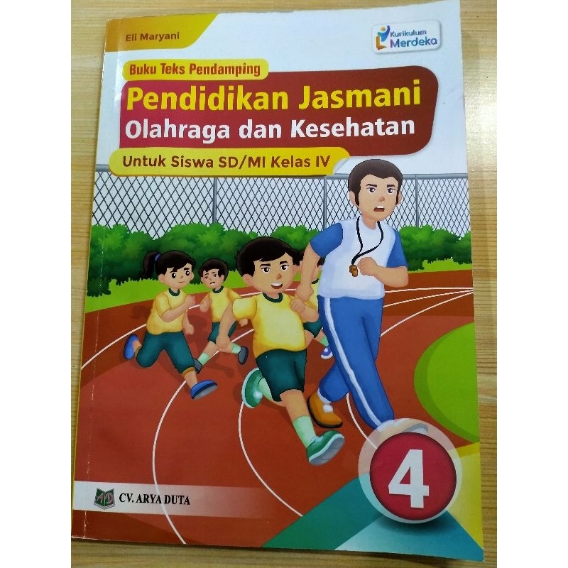 Jual Buku pendidikan jasmani olah raga dan kesehatan kelas 4 kurikulum ...