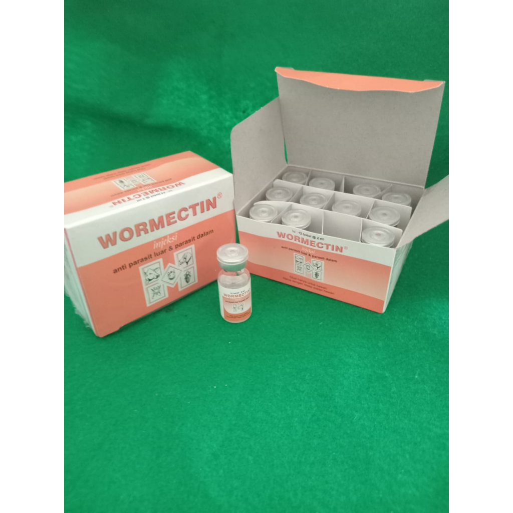 Jual Wormectin 2 ml injeksi anti parasit luar dan dalam | Shopee Indonesia