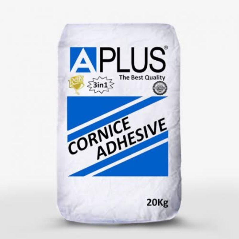 Jual Kompon Gypsum / Compound A Plus Cornice Adhesive 20kg | Shopee ...