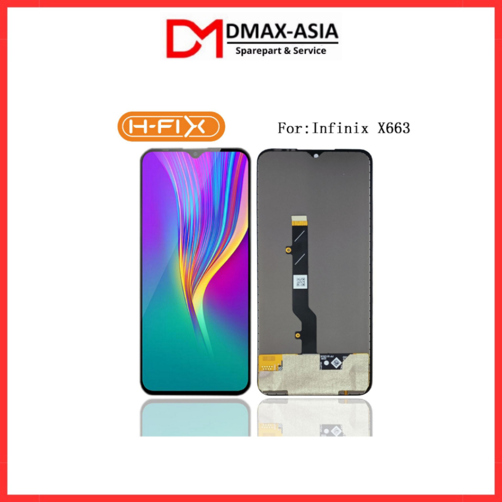 Jual H-FIX LCD TOUCHSCREEN FULLSET INFINIX NOTE 11 X663 / NOTE 12 X670 ...