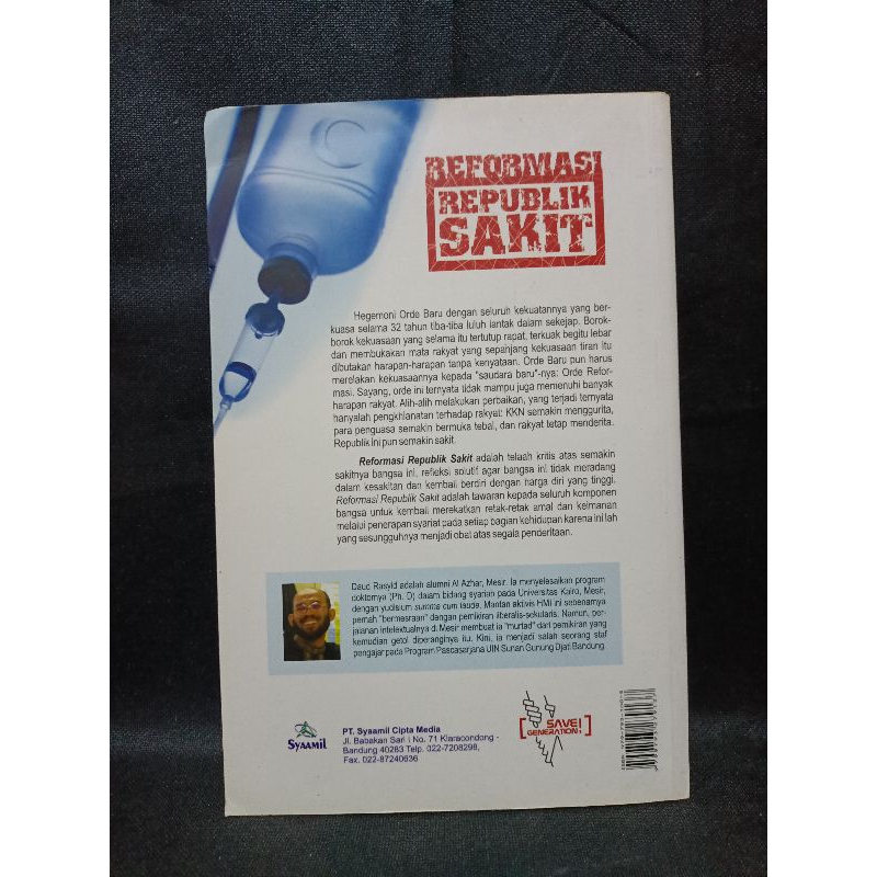 Jual BUKU ORIGINAL REFORMASI REPUBLIK SAKIT-DR.DAUD RASYID | Shopee ...