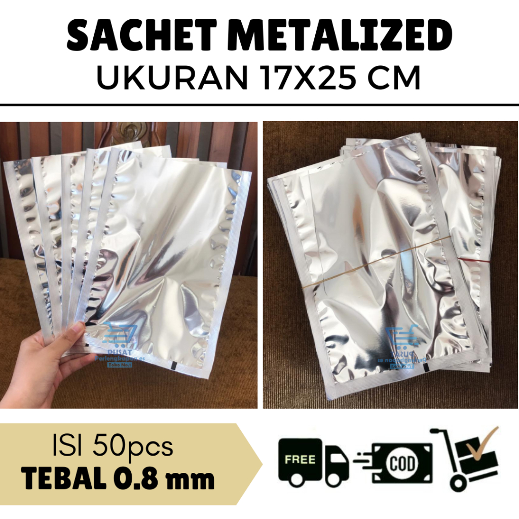 Jual Sachet Alumunium Foil Kemasan Kopi X Cm Saset Plastik