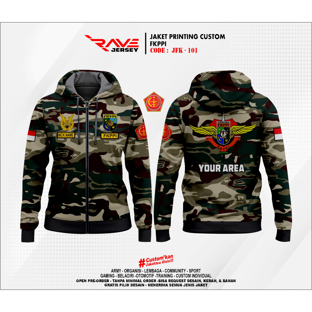 Jual JAKET FKPPI FORUM KOMUNIKASI PUTRA PUTRI PURNAWIRAWAN INDONESIA ...