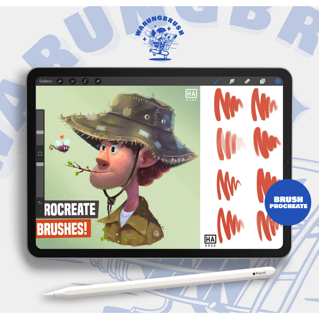 Jual Paint Brushes for Procreate BP0041 Shopee Indonesia