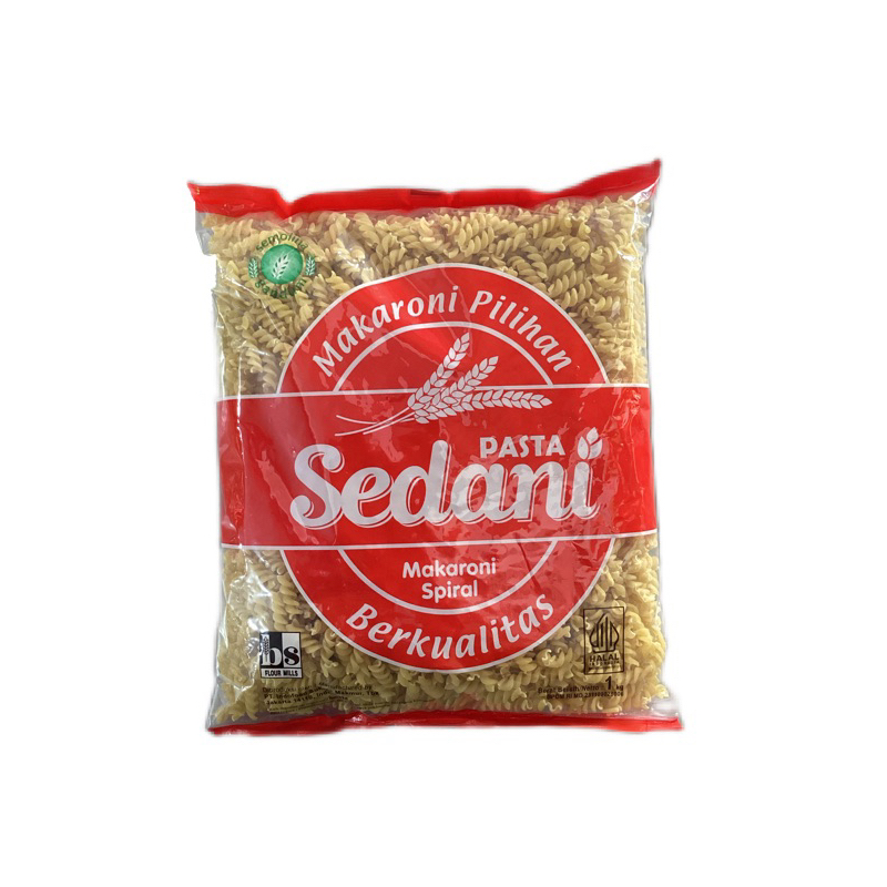 Jual sedani makaroni pipa , kerang , spiral ukuran 1kg | Shopee Indonesia