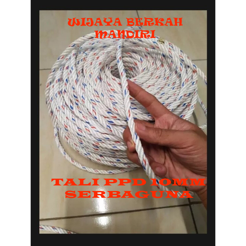 Jual Tali PPD 10MM Panjang 50m | Shopee Indonesia