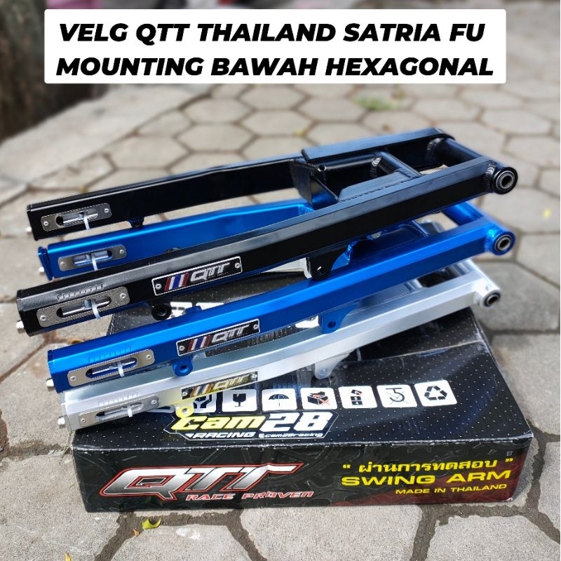 Jual Swing arm qtt hexagonal satria fu raider Ninja R f1zr jupiter ...