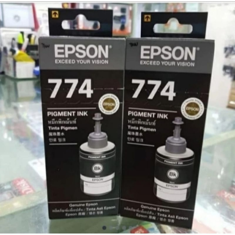 Jual Tinta Original Epson 774 Black For M100m105m200m205m655 Shopee Indonesia 8957