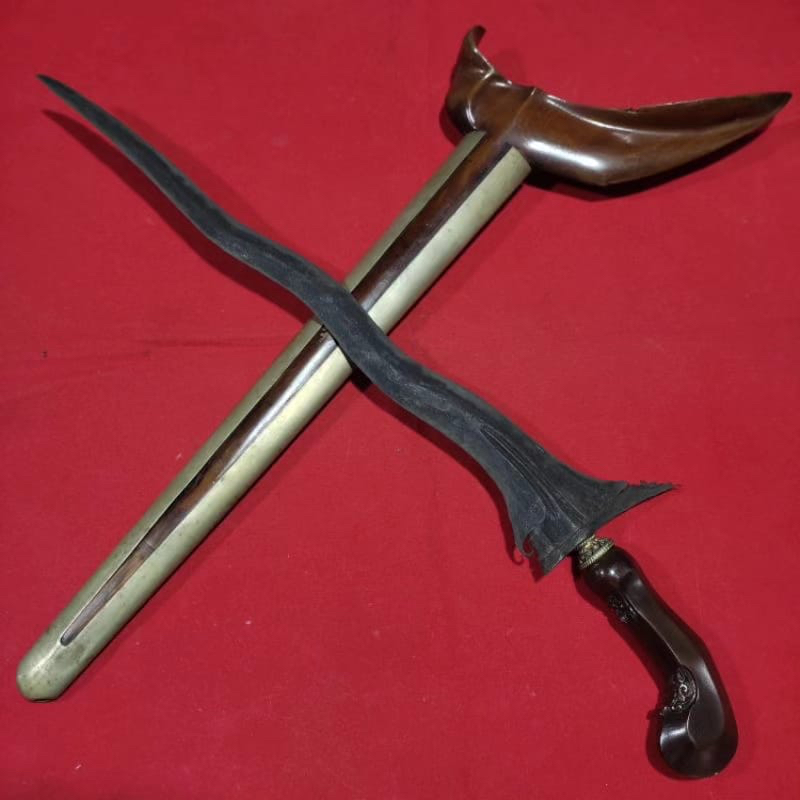 Jual Keris Pandawa Cinarita Sepuh Pamor Wos Wutah Tangguh Mataram Tus