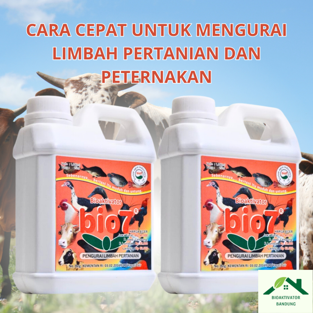 Jual Bio7 Pengurai Limbah Pertanian Pupuk Organik Cair Hayati ...