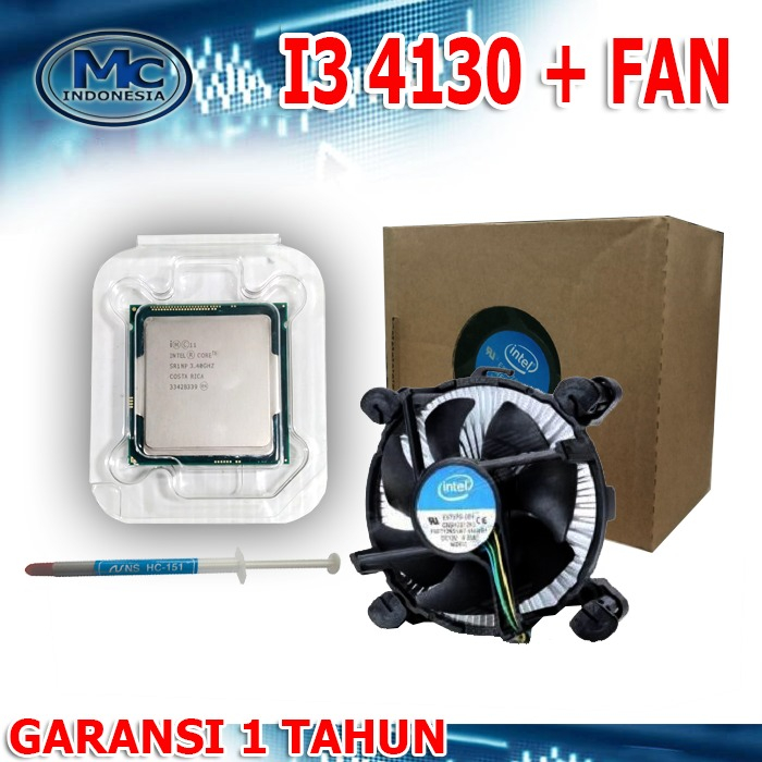 Jual Processor Intel Core I3 4130 I3 4150 Socket 1150 Fan Intel Shopee Indonesia 1849