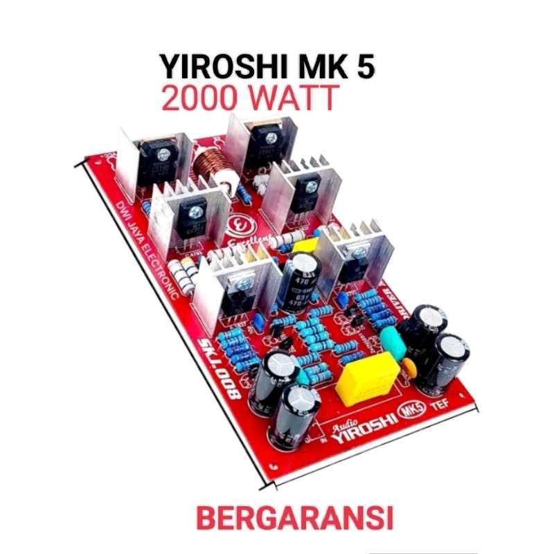 Jual DRIVER POWER YIROSHI MK 5 mk5 kit power driver yiroshi 200watt