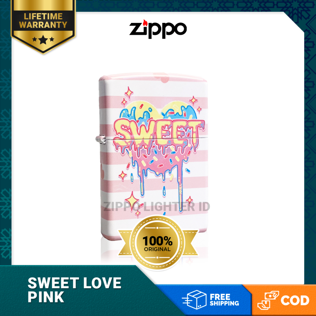 Jual Korek Api Zippo Sweet Love - Pink | Shopee Indonesia