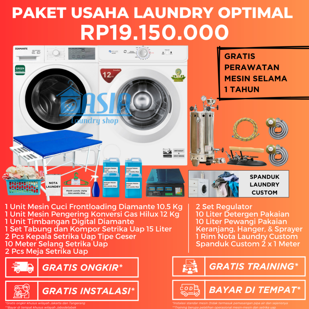 Jual Paket Usaha Laundry Optimal Paket Usaha Untuk Mulai Bisnis Di Dunia Laundry Shopee Indonesia 6776