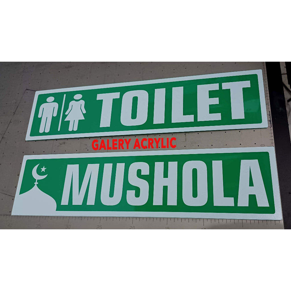 Jual Sign Label Acrylic , Papan Nama Ruangan,Sign Board Custom | Shopee ...