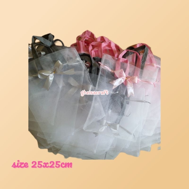 Jual TAS TILE SERUT SOUVENIR/ KANTONG TILE SERUT 25x25cm | Shopee Indonesia