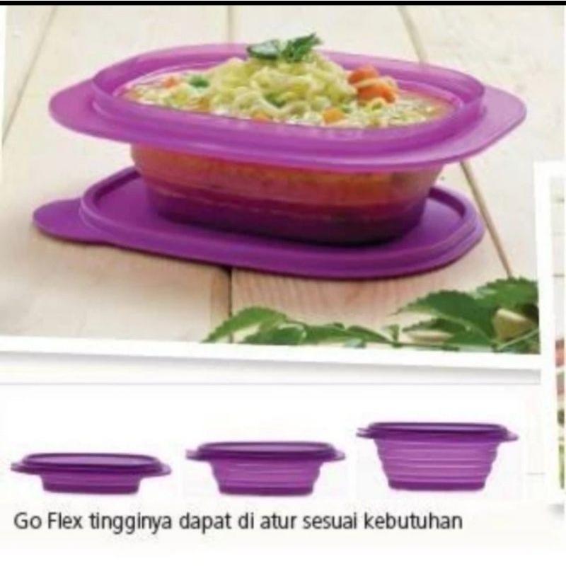 Jual Goflex Regtangular Tupperware Original Unggu 2,3 liter | Shopee ...