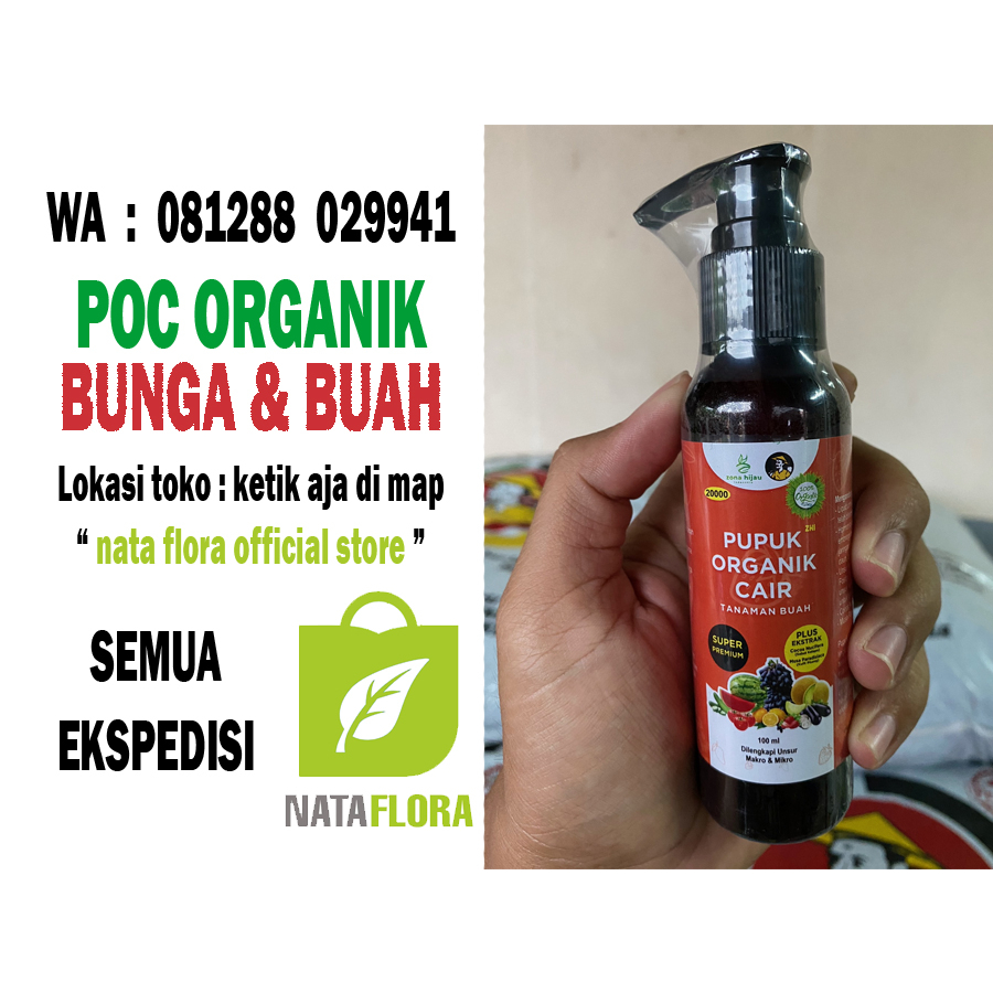 Jual Pupuk Organik Cair Tanaman Buah Dan Bunga / Poc Buah Dan Bunga 100 ...