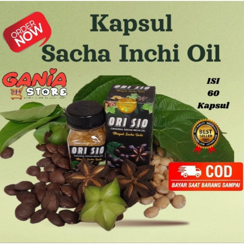 Jual SACHA INCHI OIL 60 Kapsul | Minyak Murni Original Sacha Inchi ...