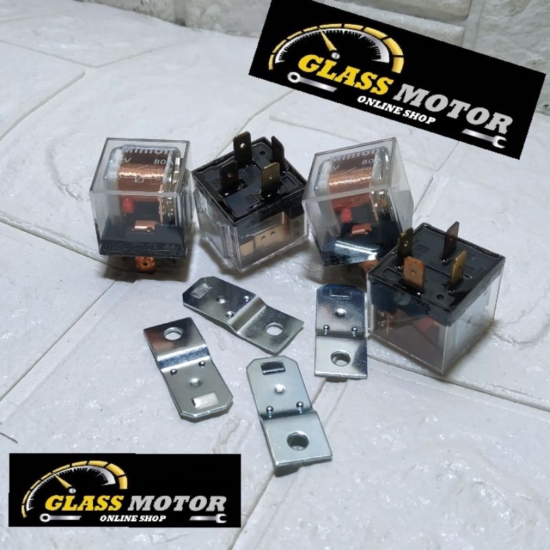 Jual Relay Klakson 4 kaki 12 Volt 80 Ampere Shopee Indonesia
