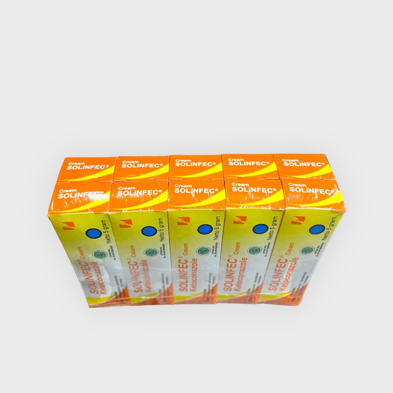 Jual Solinfec Ketoconazole Cream 1 Pak Isi 10 Pcs | Shopee Indonesia