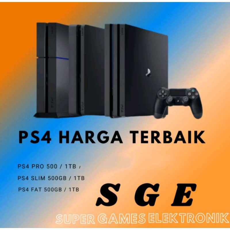 Promo PS4 Fat 500GB Hen FC 24 Fifa 24 PS 4 Ofw CFW 500 Giga 500 GB