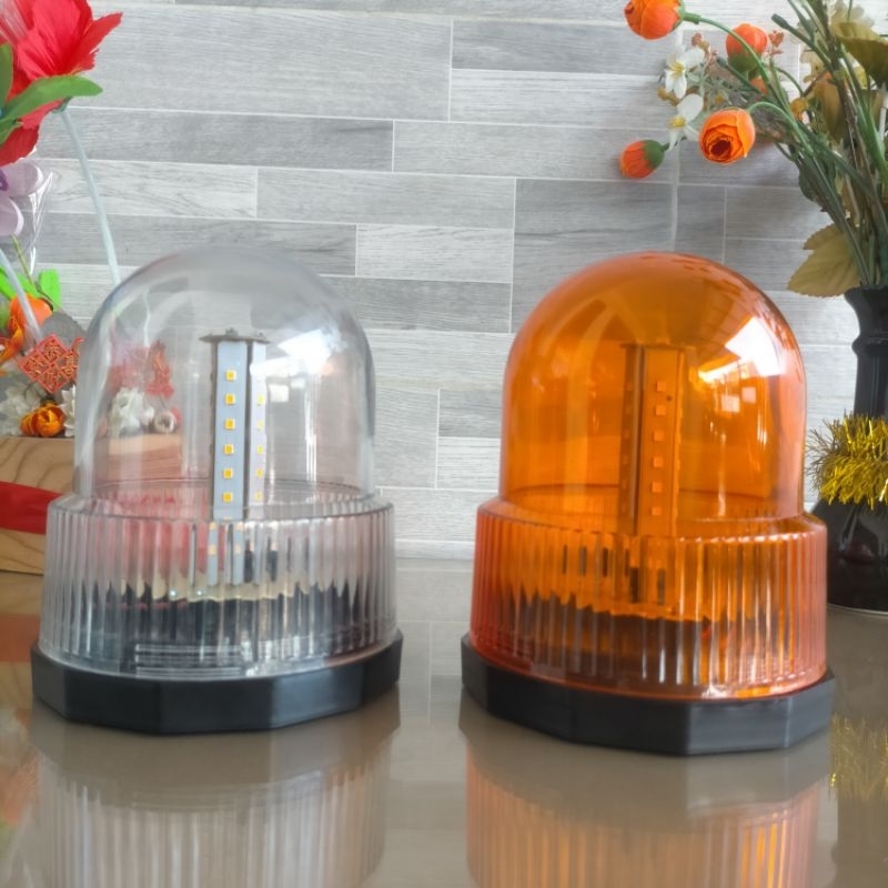 Jual LAMPU LED LAMPU PERINGATAN ROTARY ROTATOR WARNING LIGHT MOBIL TRUK ...