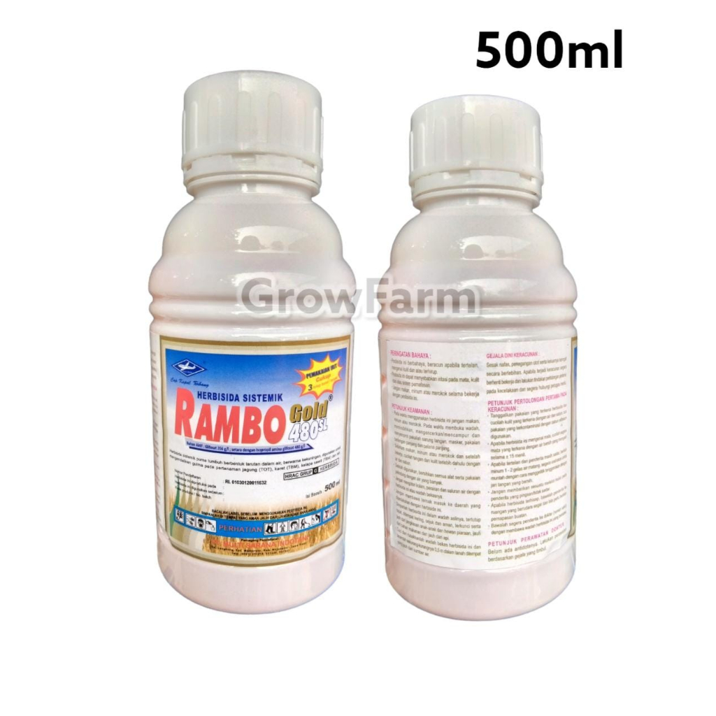 Jual herbisida Rambo gold 480SL 500 ml | Shopee Indonesia