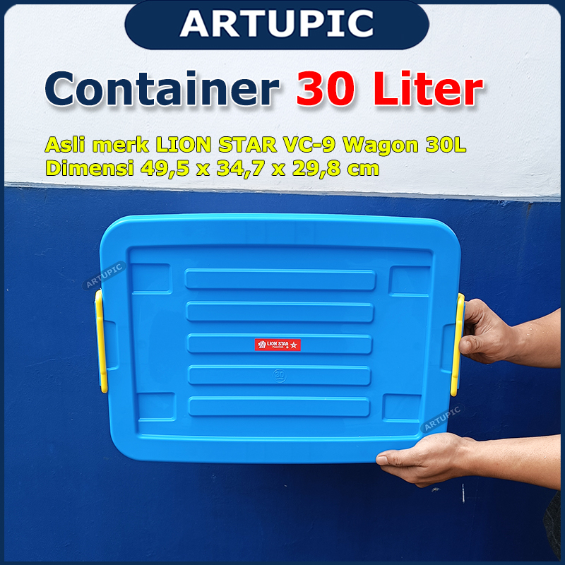 Jual Container 30 Ltr LION STAR VC-9 Wagon 30ltr Kontainer Storage ...