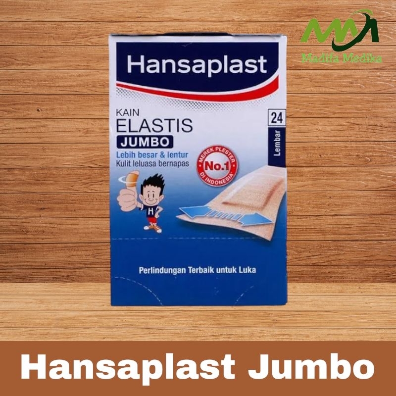 Jual Hansaplast Jumbo Plester Hansaplast Plester Luka Besar Isi Pcs