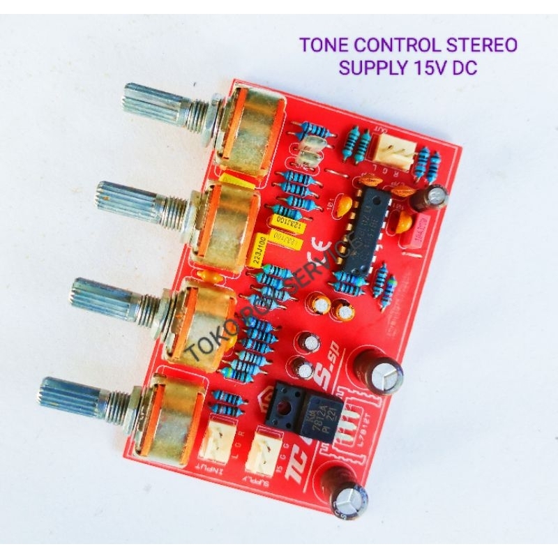 Jual Tone Control Aktif Stereo 12V / Tone Control Stereo 12V | Shopee ...