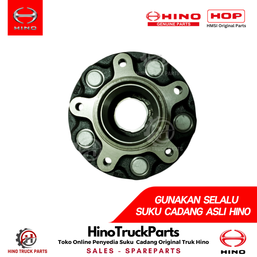 Jual Hub nap roda depan kanan Hino Dutro 43501-0W020 Asli | Shopee ...